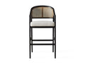 Emilia Barstool Rattan & Black Ash