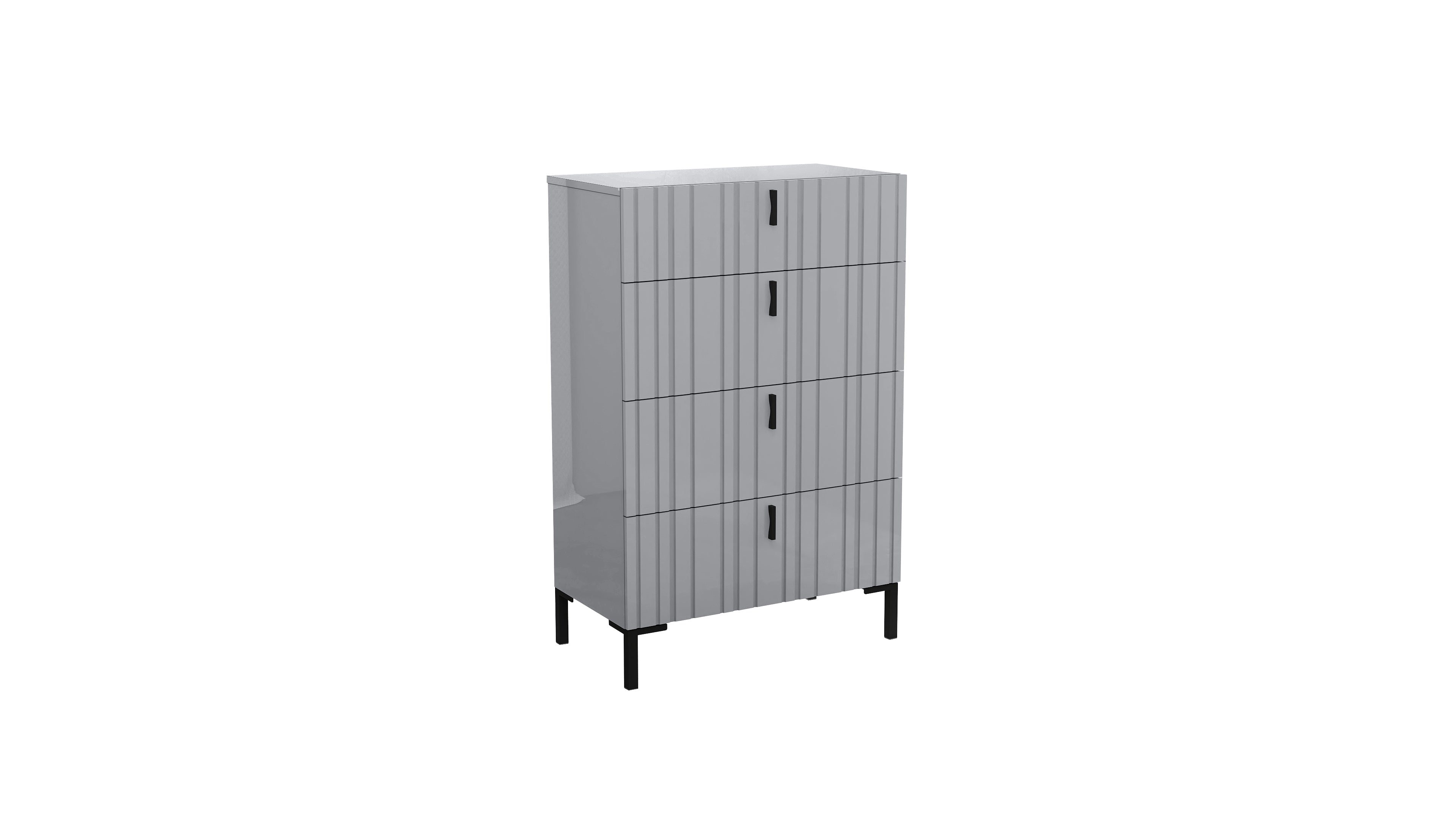 Nora Modern Bedroom Suite Cool Grey