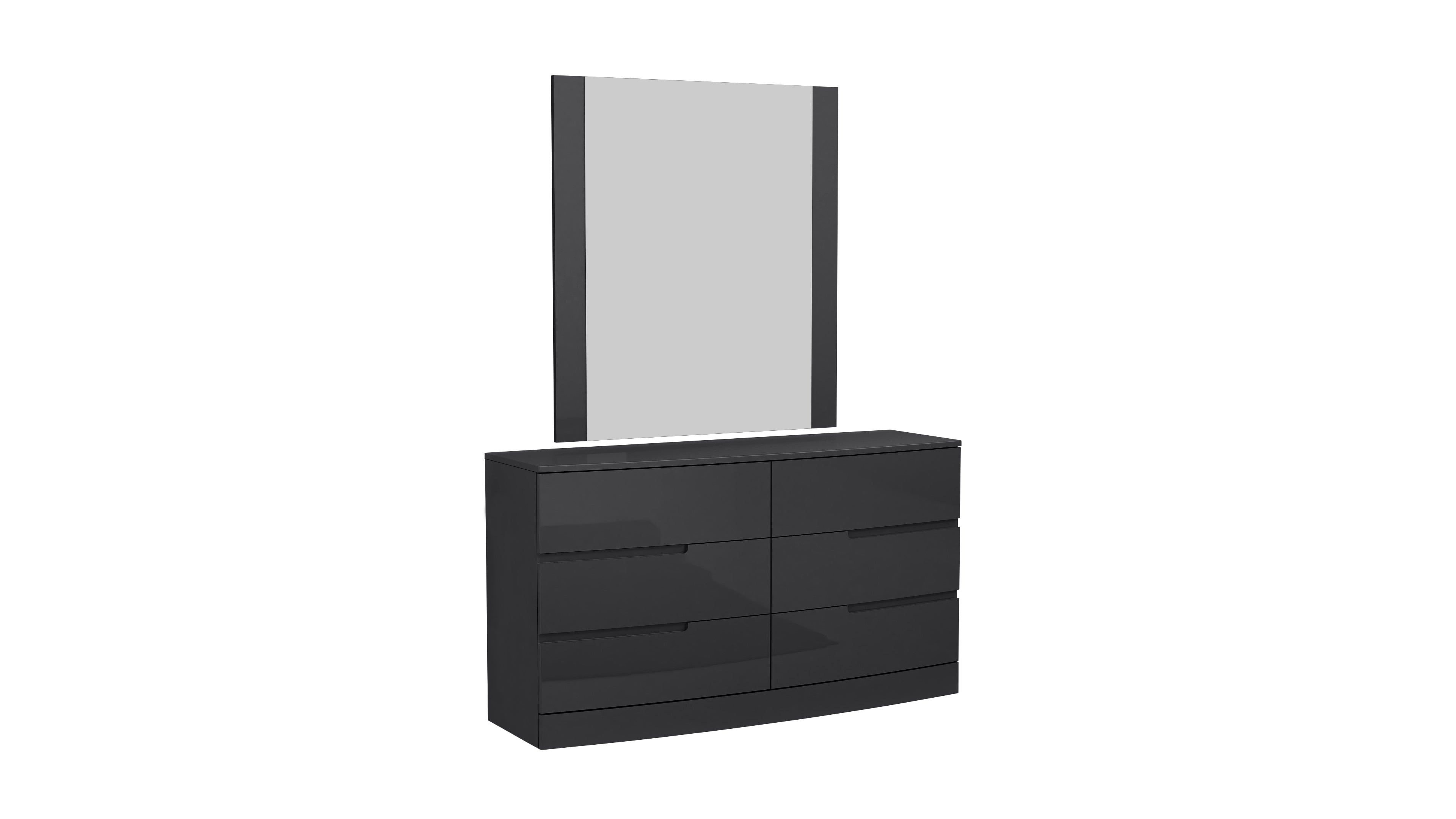 Lucy Modern Bedroom Suite Graphite