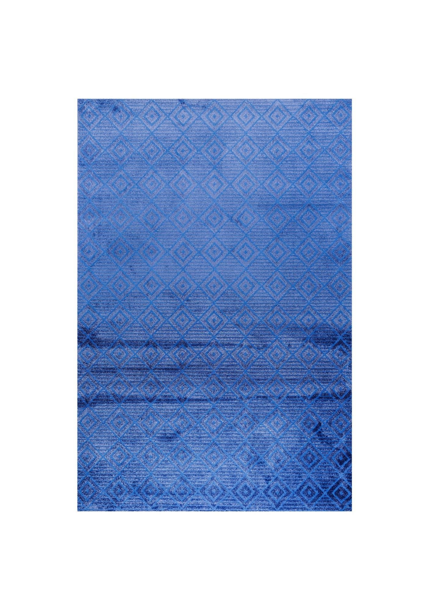 Lucca E645A Blue Modern Area Rug