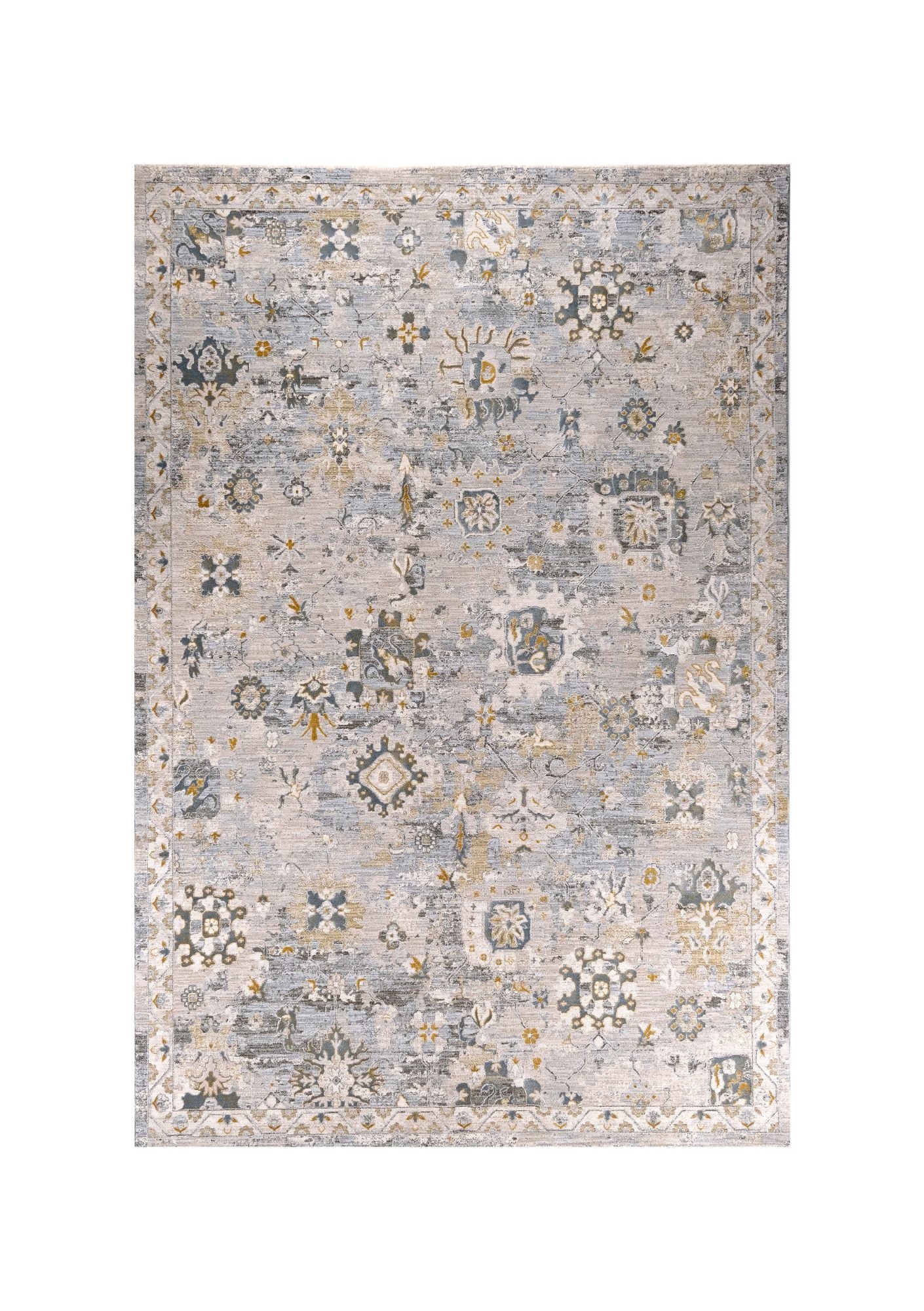 Bonn L0861A Modern Area Rug Light Blue