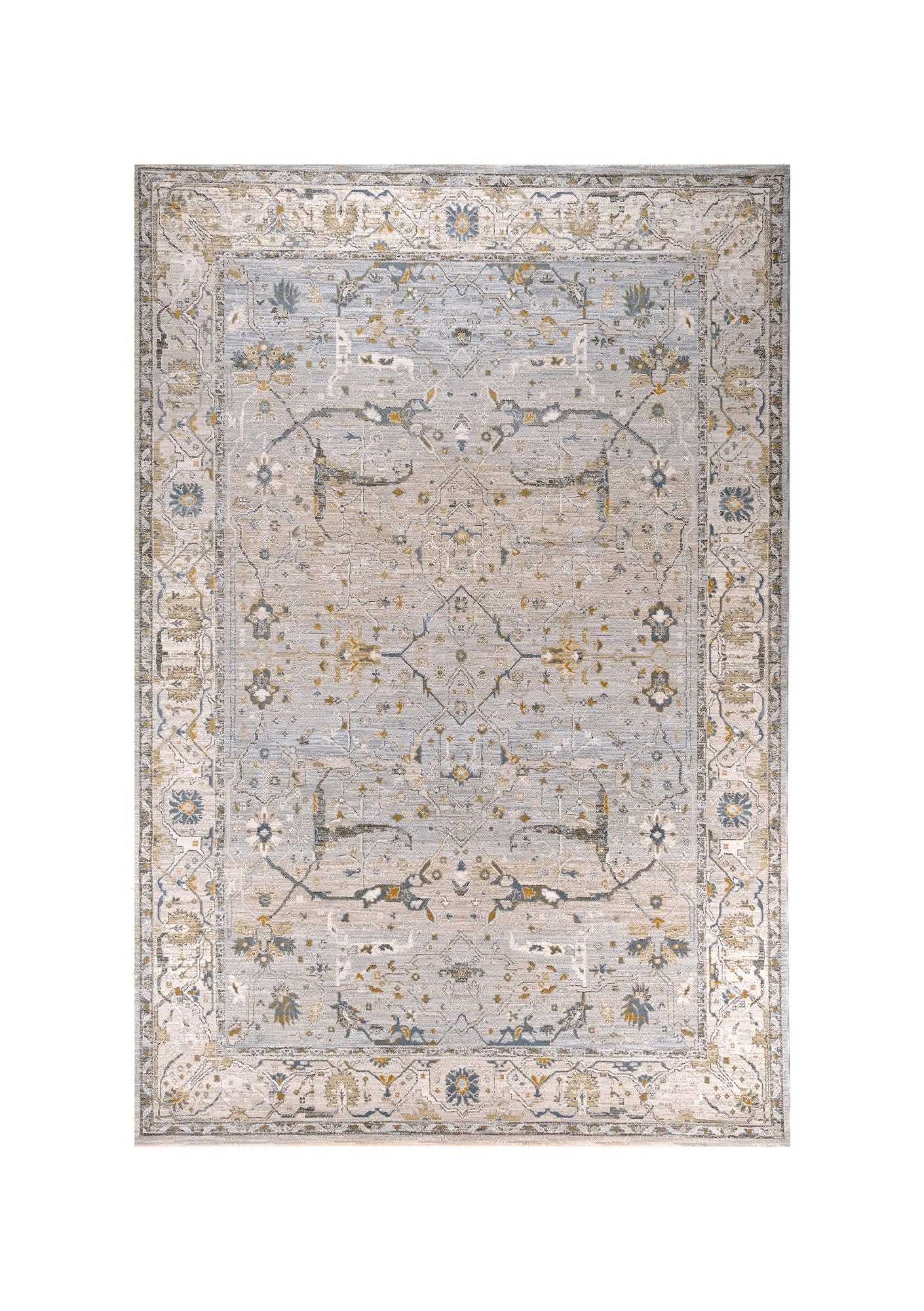 Bonn L0863A Modern Area Rug Light Gray