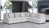 Wilson Cream Fabric Corner Modular Sofa