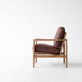 Benjamin Leather Armchair Ashwood