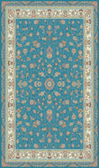 Mashad 722130 Traditional Persian Area Rug Blue