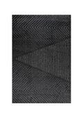Venus E497A Anthracite Modern Area Rug