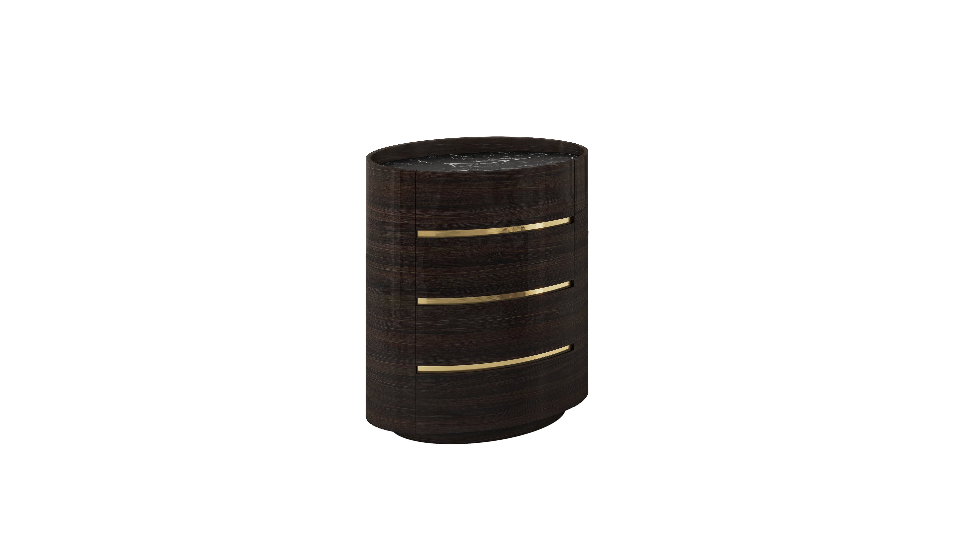 Stella Black Oak Bedroom Suite Queen Bed