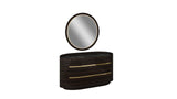 Stella Black Oak Bedroom Suite Queen Bed