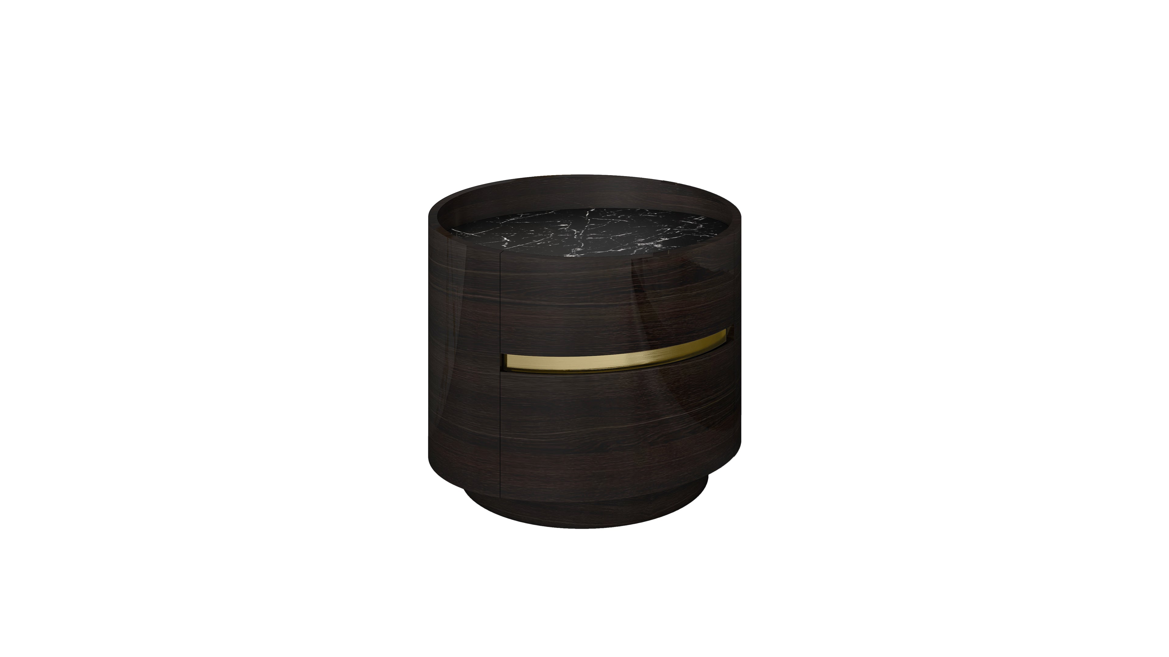 Stella Black Oak Bedroom Suite Queen Bed