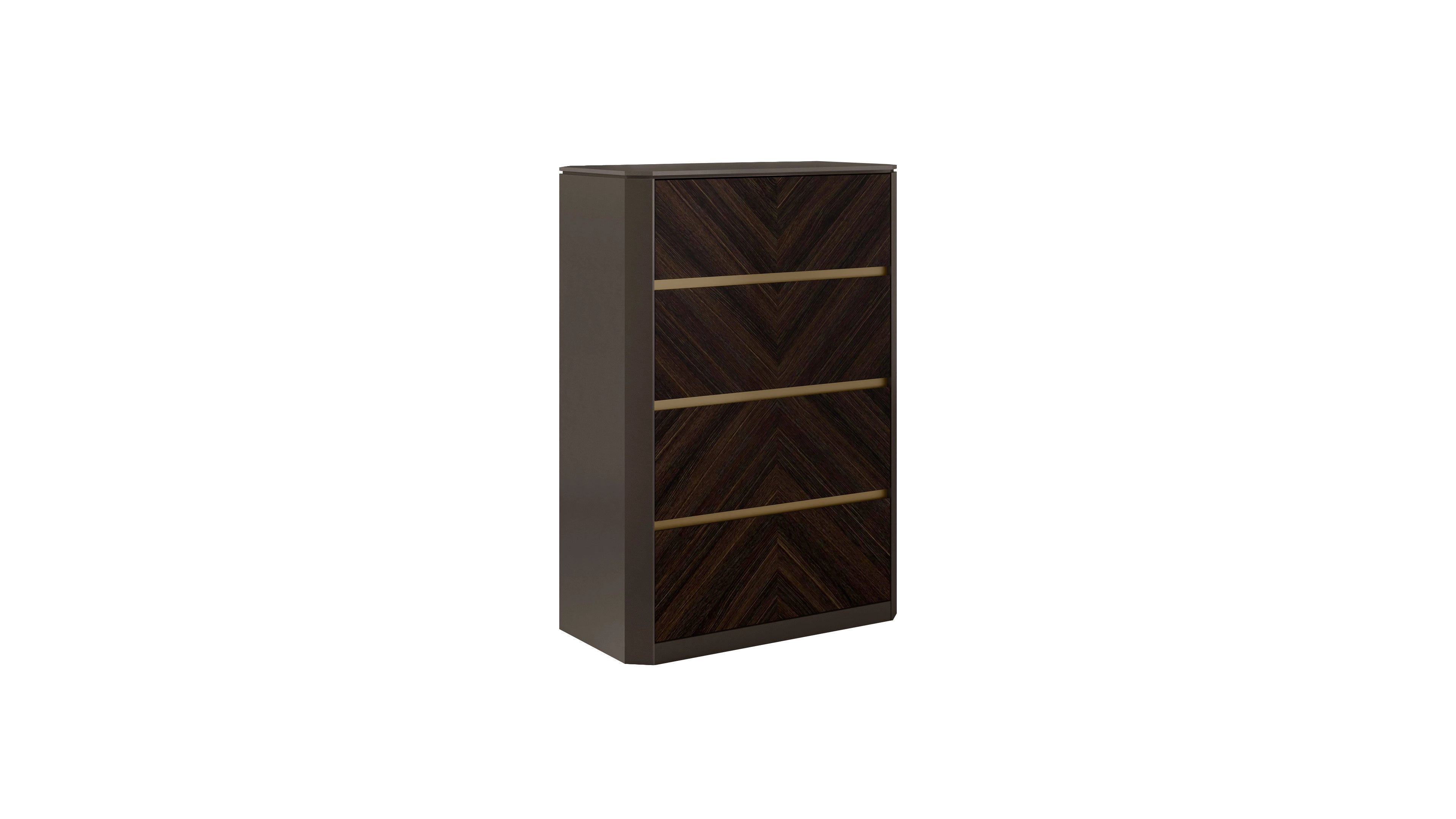 Estelle Modern Bedroom Suite Black Oak