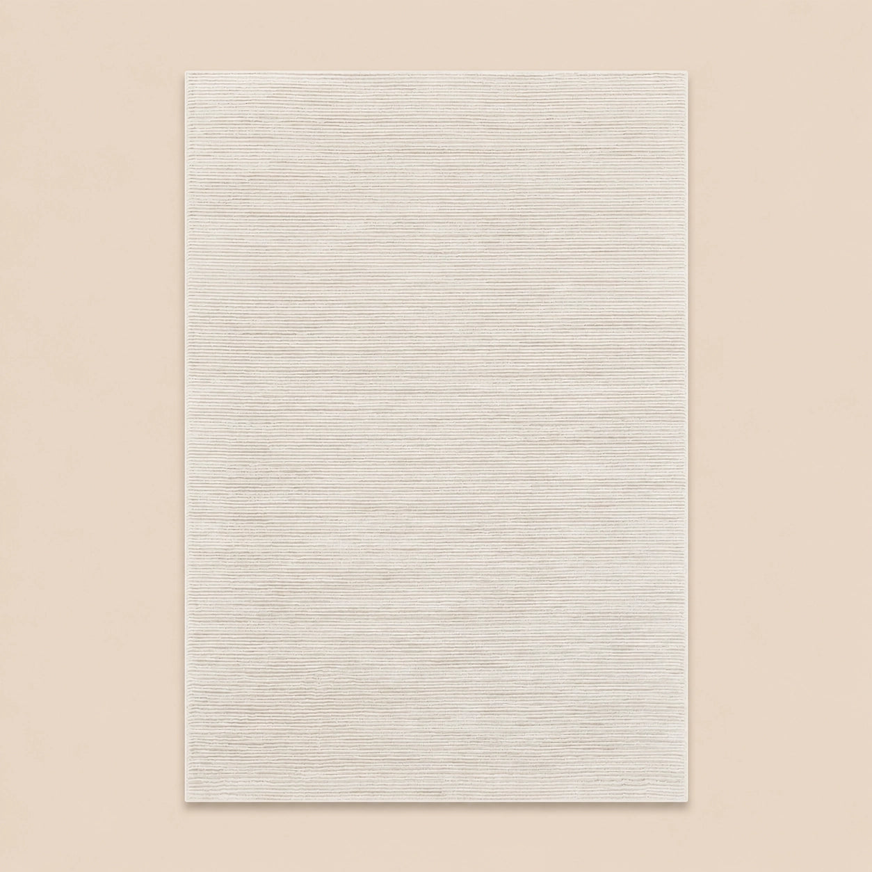 Anemon F043A Cream Cream Modern Area Rug