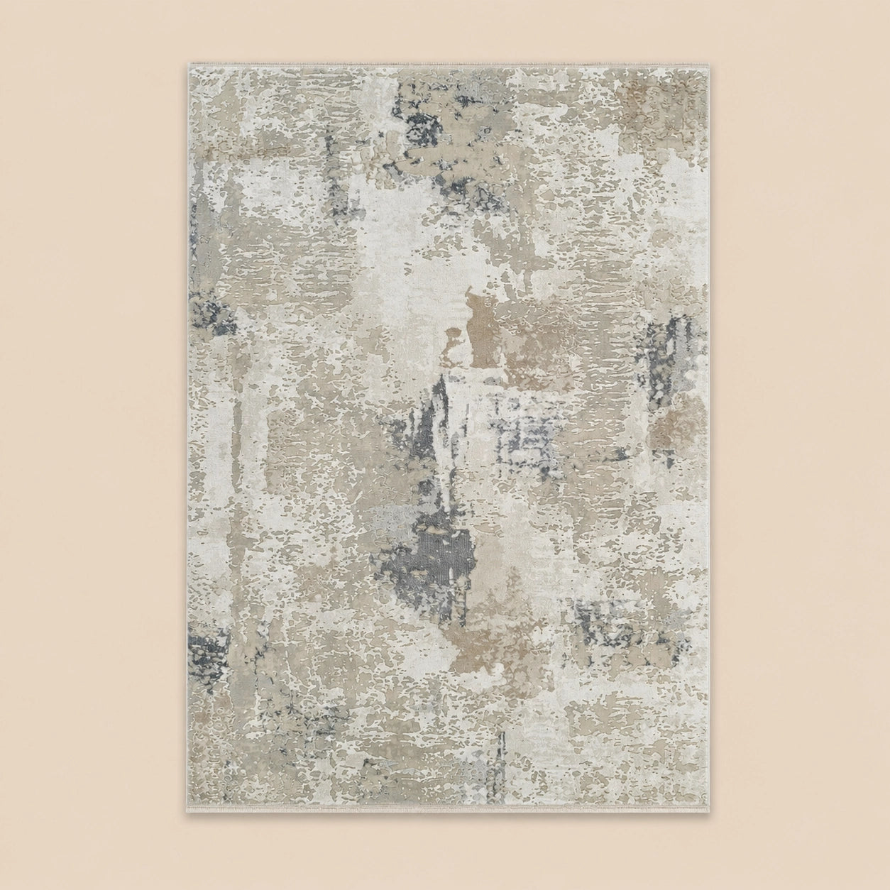 Anemon T014A Cream Light Beige Modern Area Rug