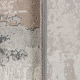 Anemon T014A Cream Silver Modern Area Rug