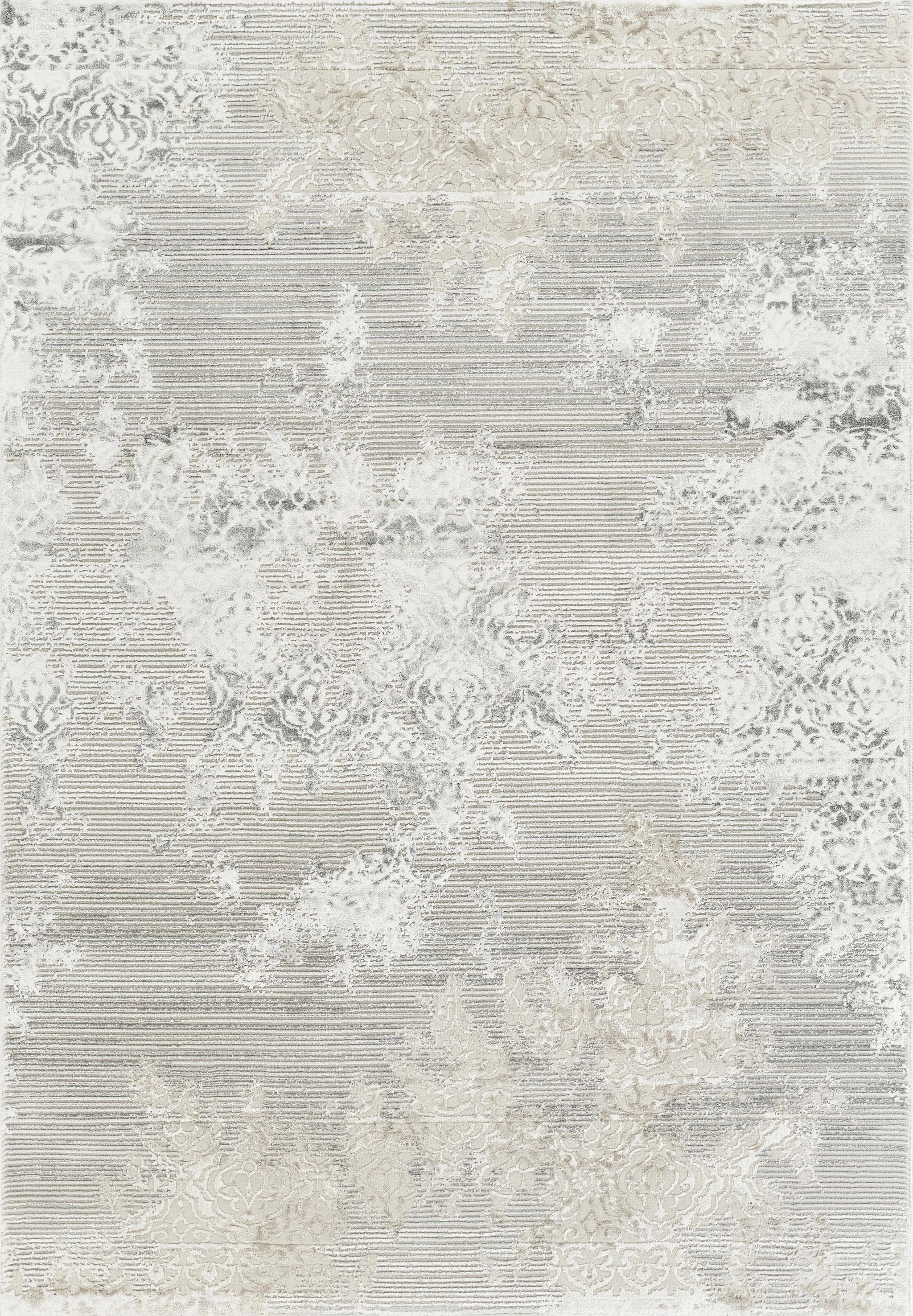 Anemon T020A Silver Light Grey Modern Area Rug