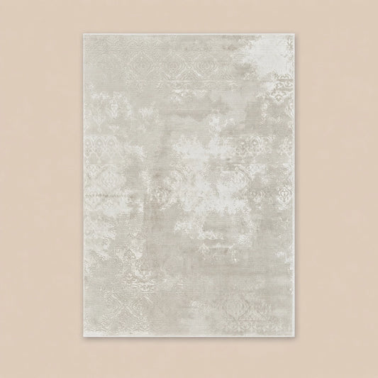 Anemon T020C Light Beige Cream Modern Area Rug