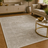 Anemon T025A Light Beige Light Grey Modern Area Rug