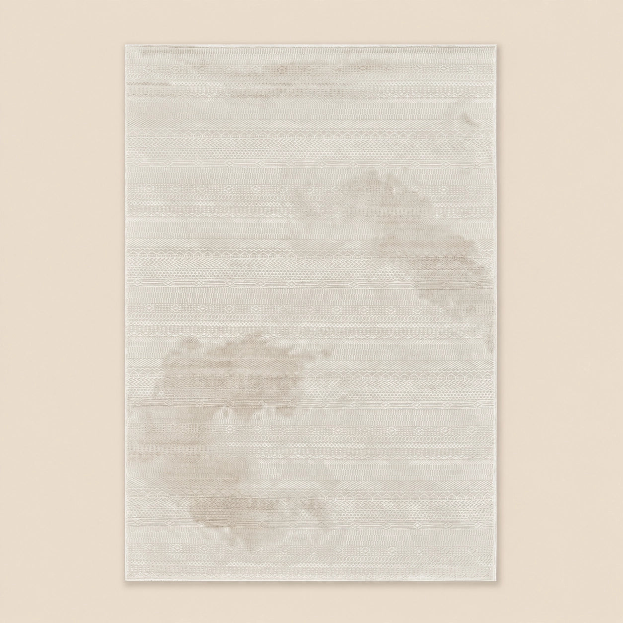 Anemon T053A Cream Light Beige Modern Area Rug