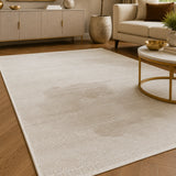 Anemon T053A Cream Light Beige Modern Area Rug