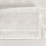 Anemon T053A Cream Silver Modern Area Rug