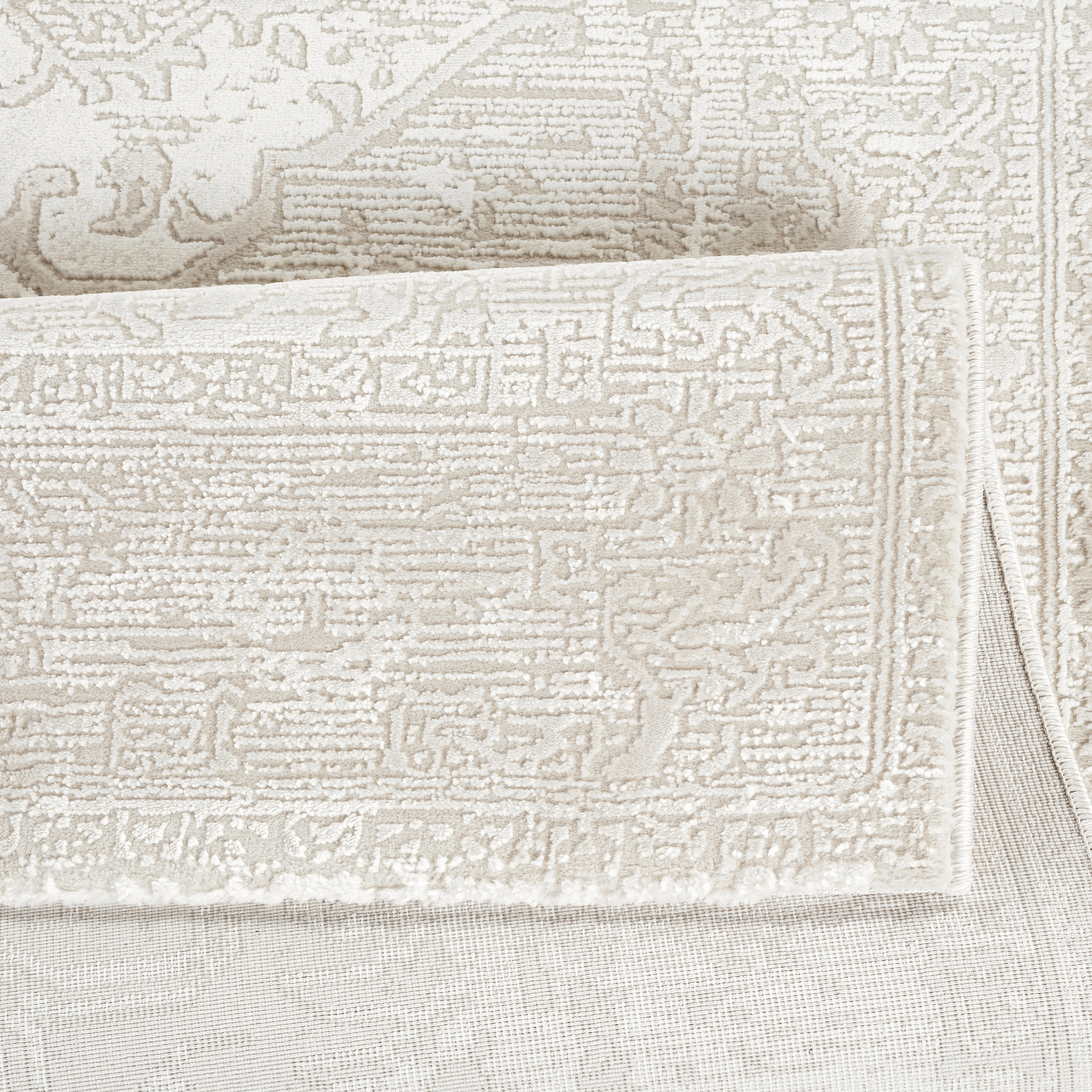 Anemon T056A Cream Light Beige Modern Area Rug