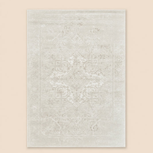 Anemon T056A Cream Light Beige Modern Area Rug