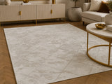 Anemon T058A Cream Cream Modern Area Rug