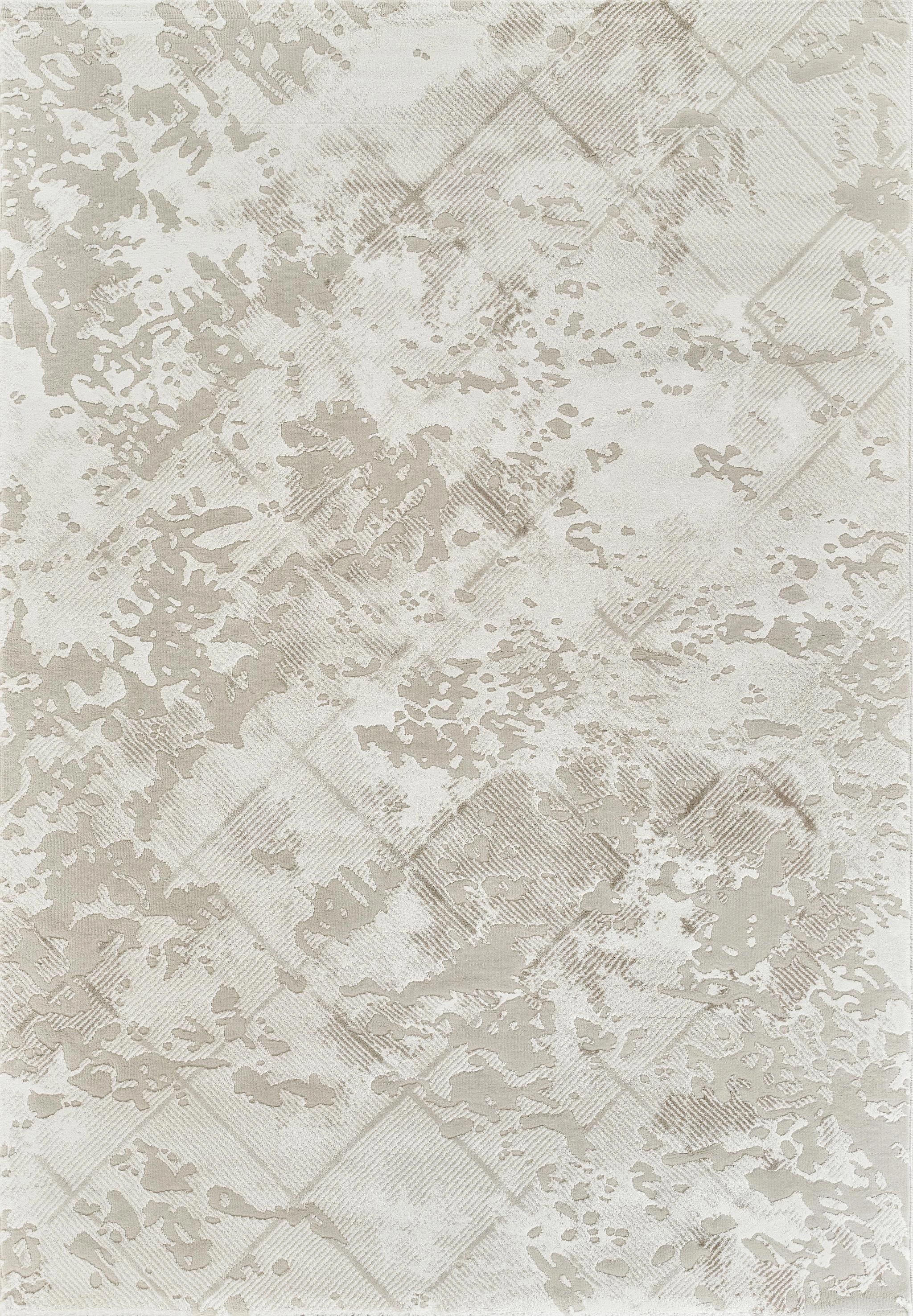 Anemon T058A Cream Cream Modern Area Rug