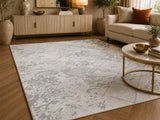 Anemon T058A Cream Silver Modern Area Rug