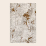 Anemon T110A Light Beige Mustard Modern Area Rug