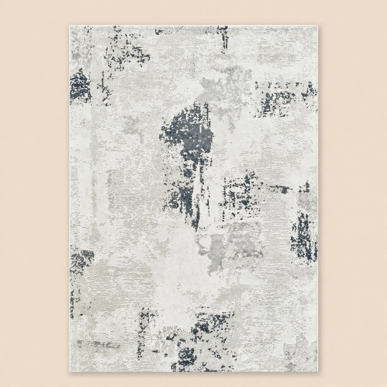 Anemon T110A Silver Blue Modern Area Rug