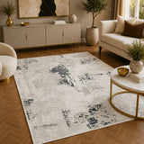 Anemon T110A Silver Blue Modern Area Rug