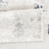 Anemon T110A Silver Blue Modern Area Rug