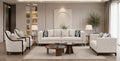 Archer Modern Fabric Sofa Set