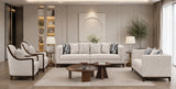 Archer Modern Fabric Sofa Set