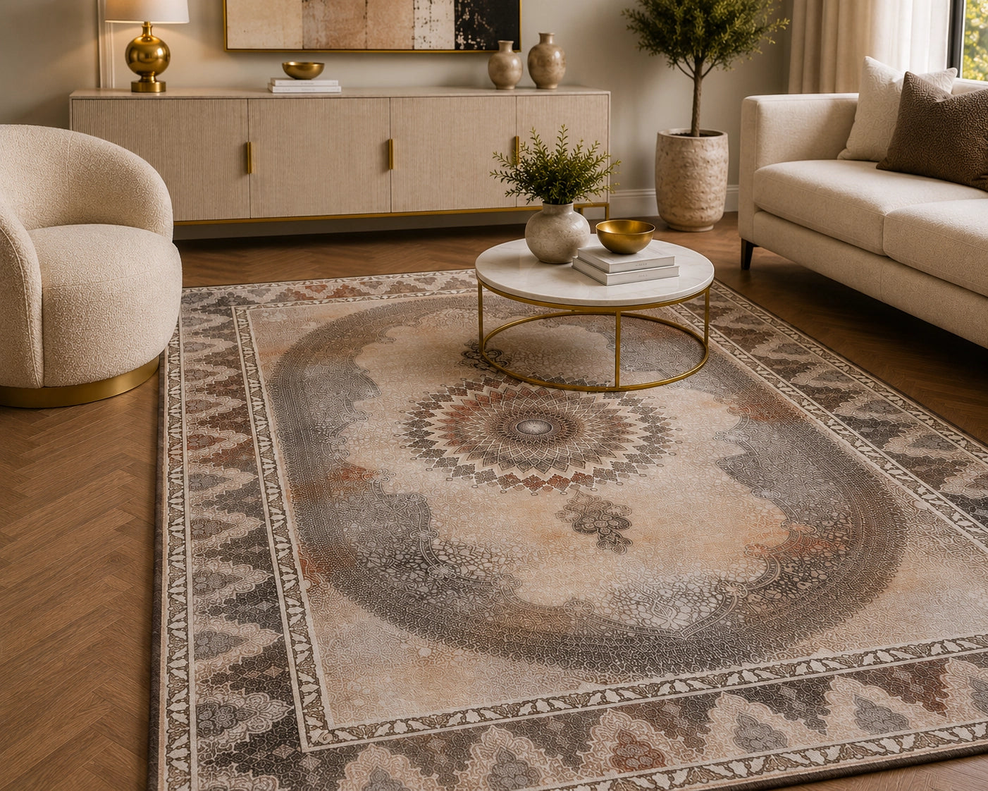 Asayesh 123157 Traditional Persian Area Rug