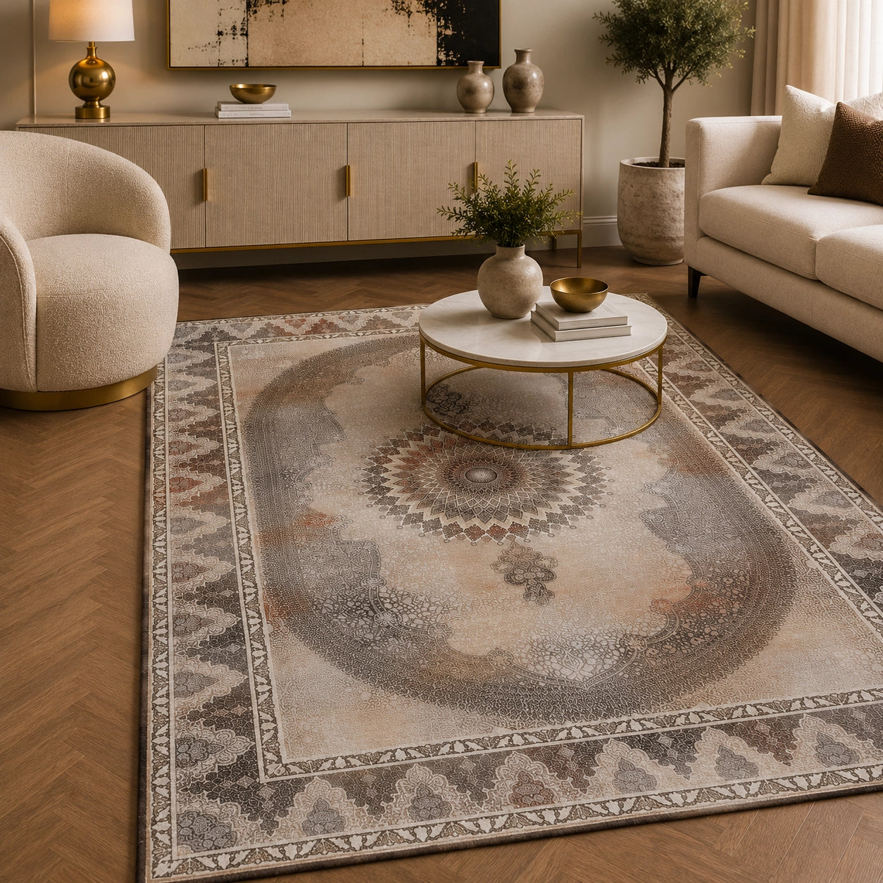 Asayesh 123157 Traditional Persian Area Rug