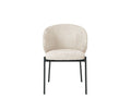 Mars Fabric Modern Upholstered Design Dining Chair Beige