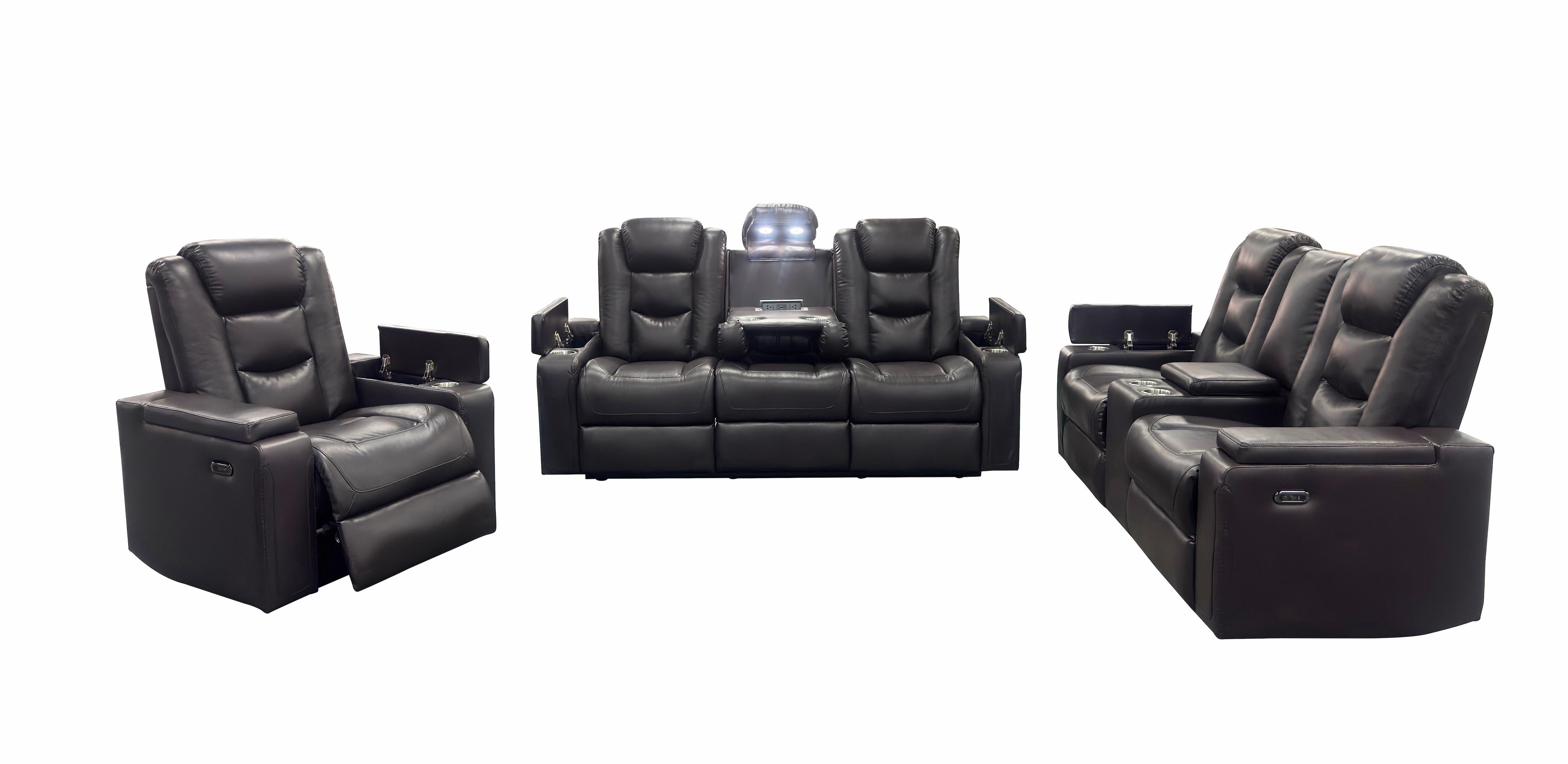 Brian Recliner Sofa Set