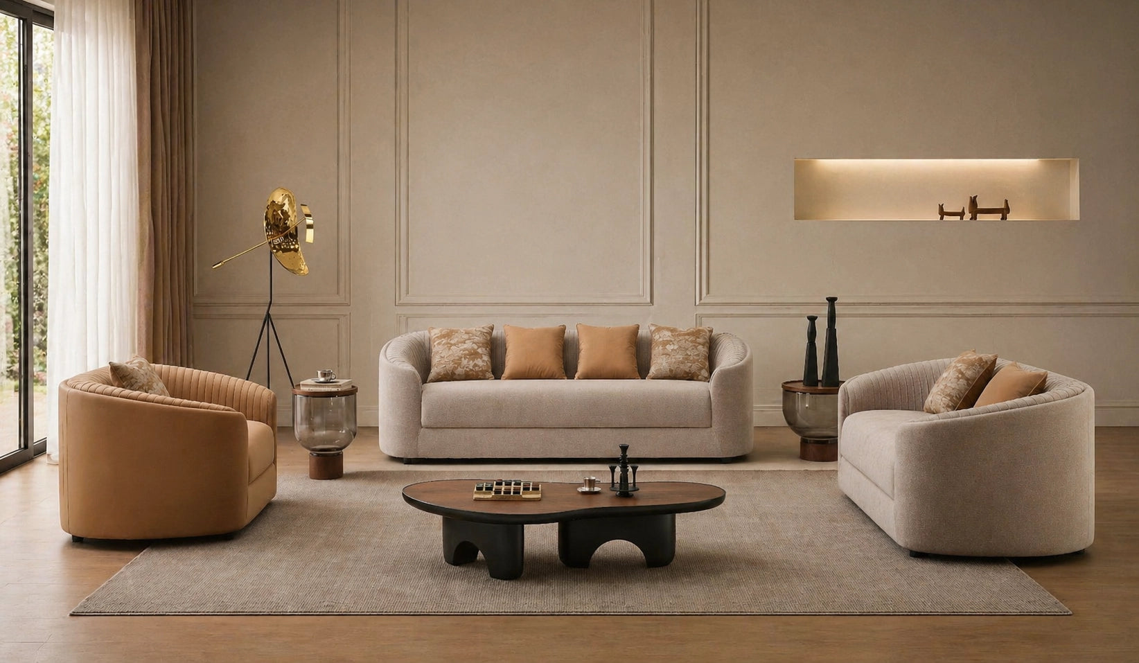 Como Sofa Set