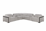 Crown Electric Recliner Fabric Sofa Set