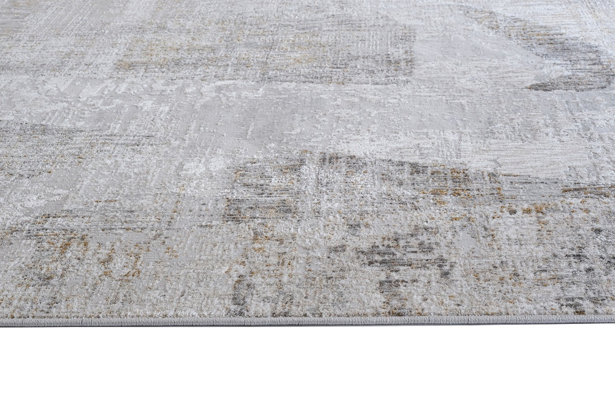 Rieka Ls266B Light Gray Modern Area Rug