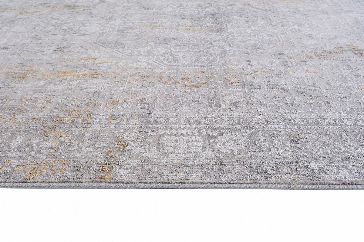 Rieka Ls283E Light Gray Modern Area Rug