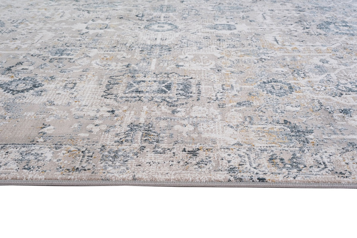 Rieka Ls278C Light Gray Modern Area Rug