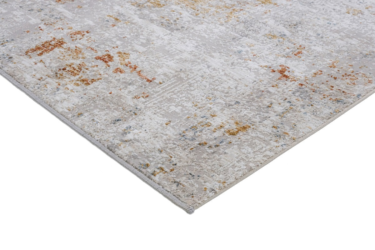 Rieka Ls271D Light Gray Modern Area Rug