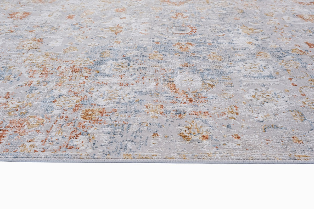 Rieka Ls284D Light Gray Modern Area Rug