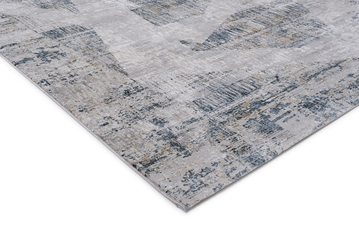 Rieka Ls266C Light Gray Modern Area Rug