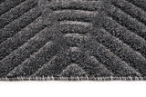 Venus E497A Dark Grey Modern Area Rug