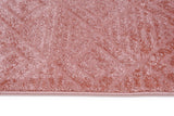 Lucca E645A Pink Modern Area Rug