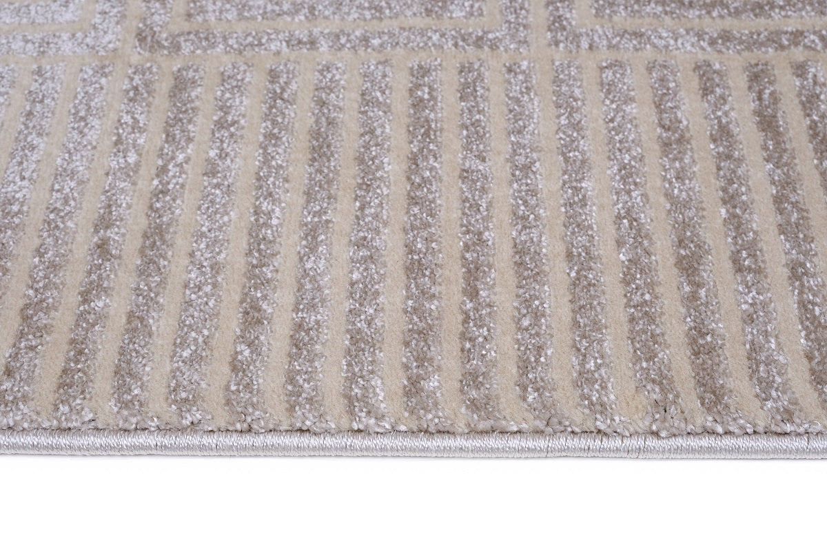 Lucca E646A Beige Modern Area Rug