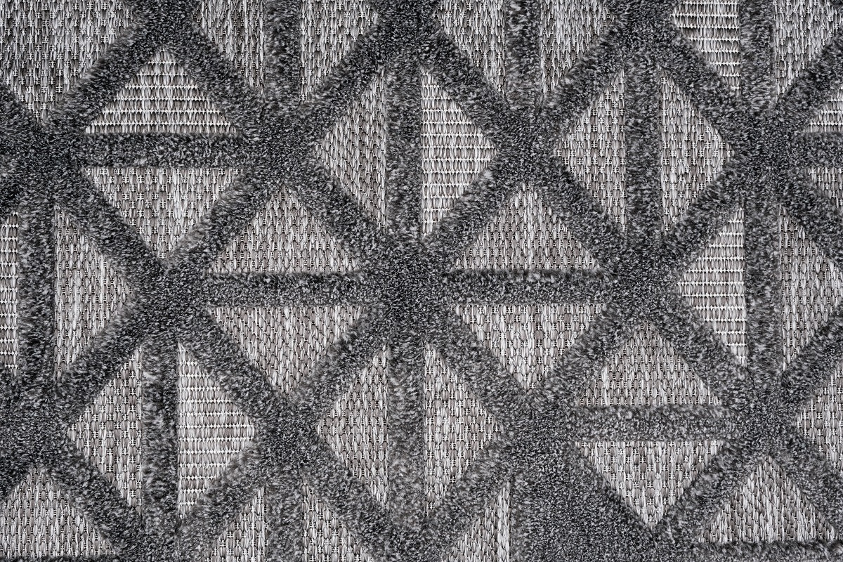 Venus E697A Dark Grey Modern Area Rug